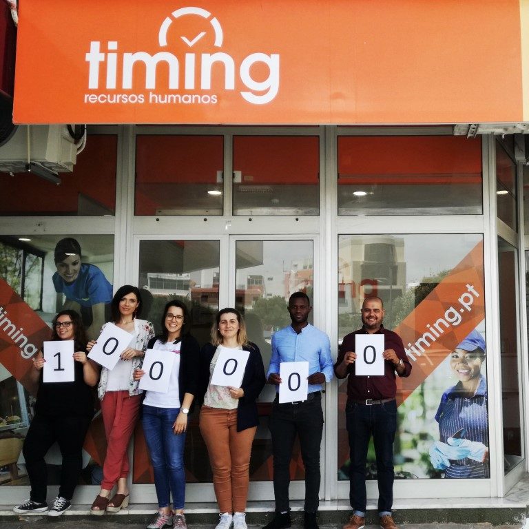 Timing has done more than 100.000 job interviews