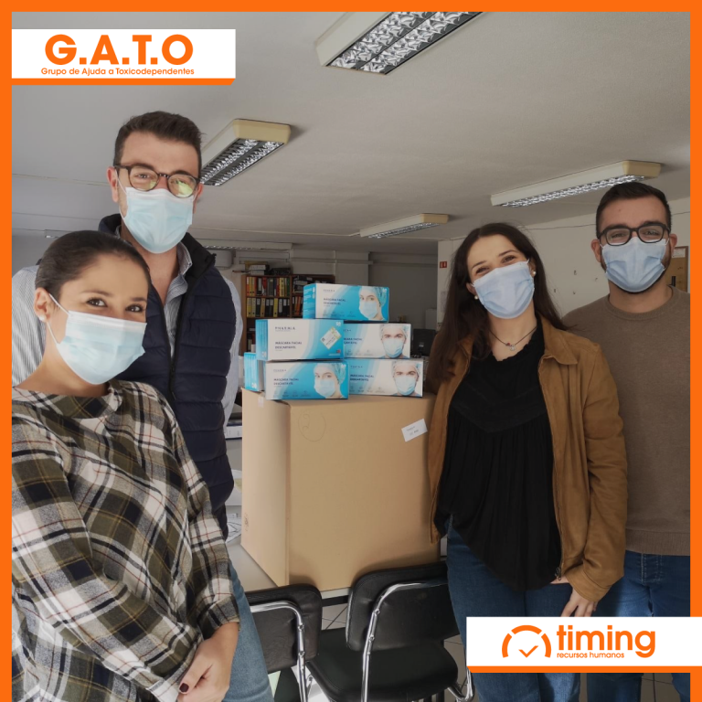 G.A.T.O. – entrega de 2400 mascarilhas