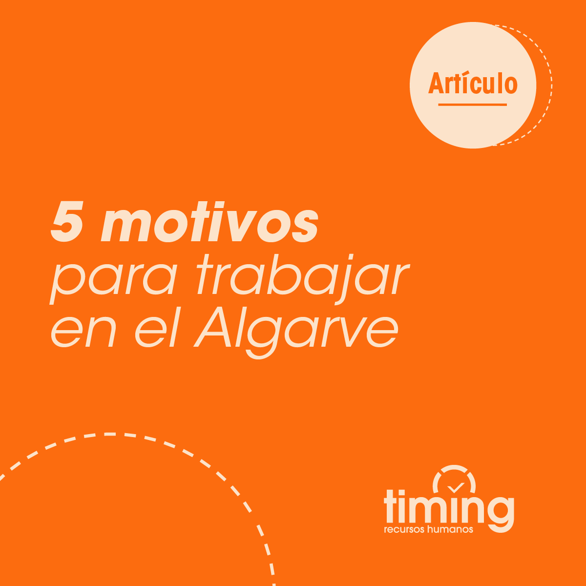 5 Motivos para trabajar en el Algarve