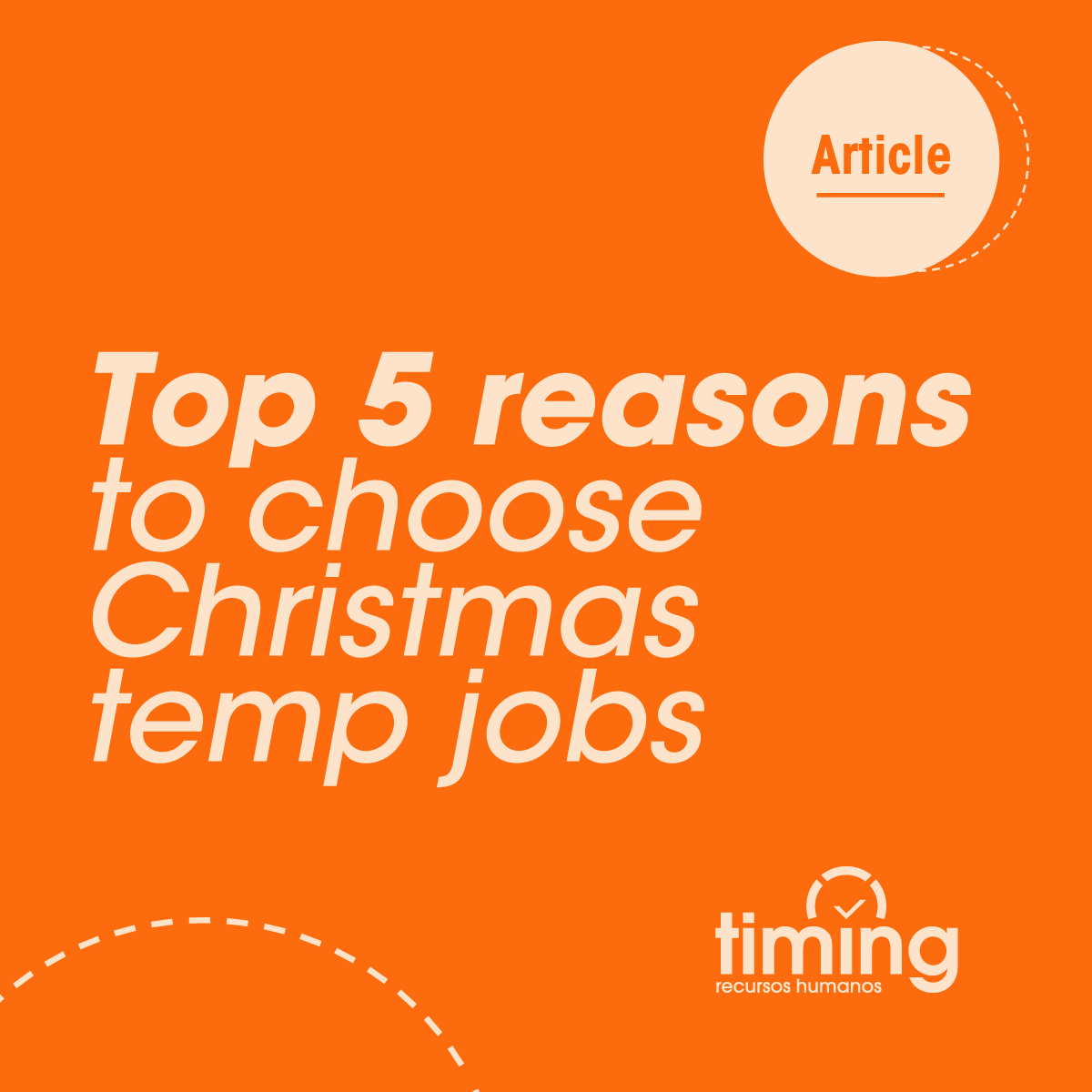 Top 5 reasons to choose Christmas temp jobs