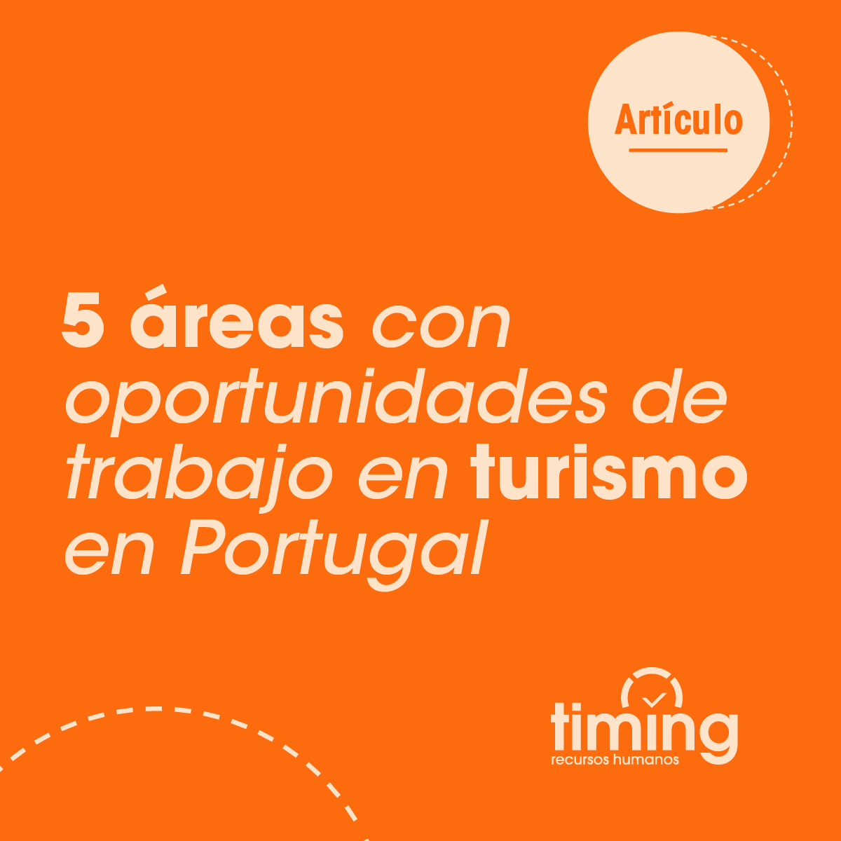 5 áreas con oportunidades de trabajo en turismo en Portugal