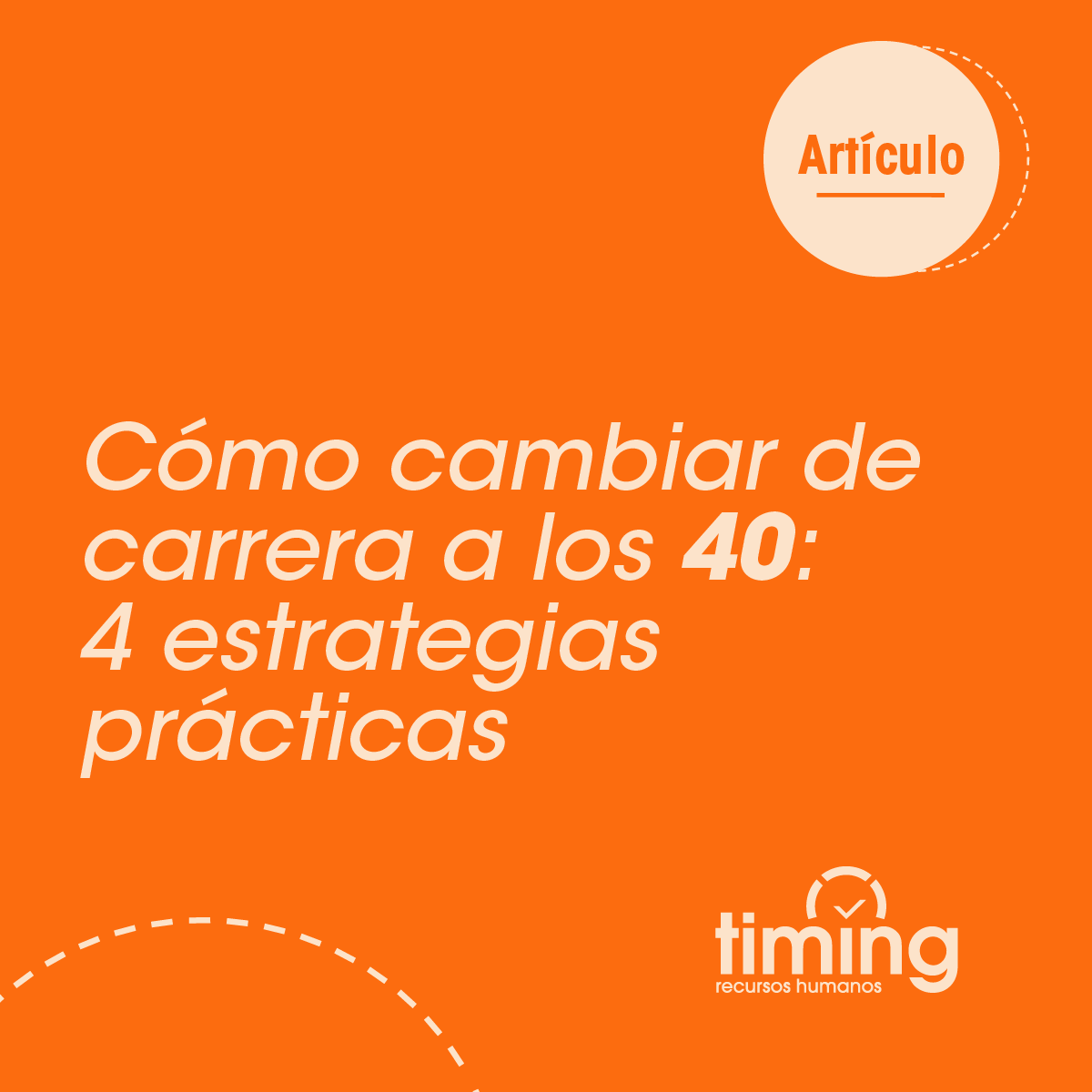 Cambiar de carrera a los 40: 4 estrategias prácticas