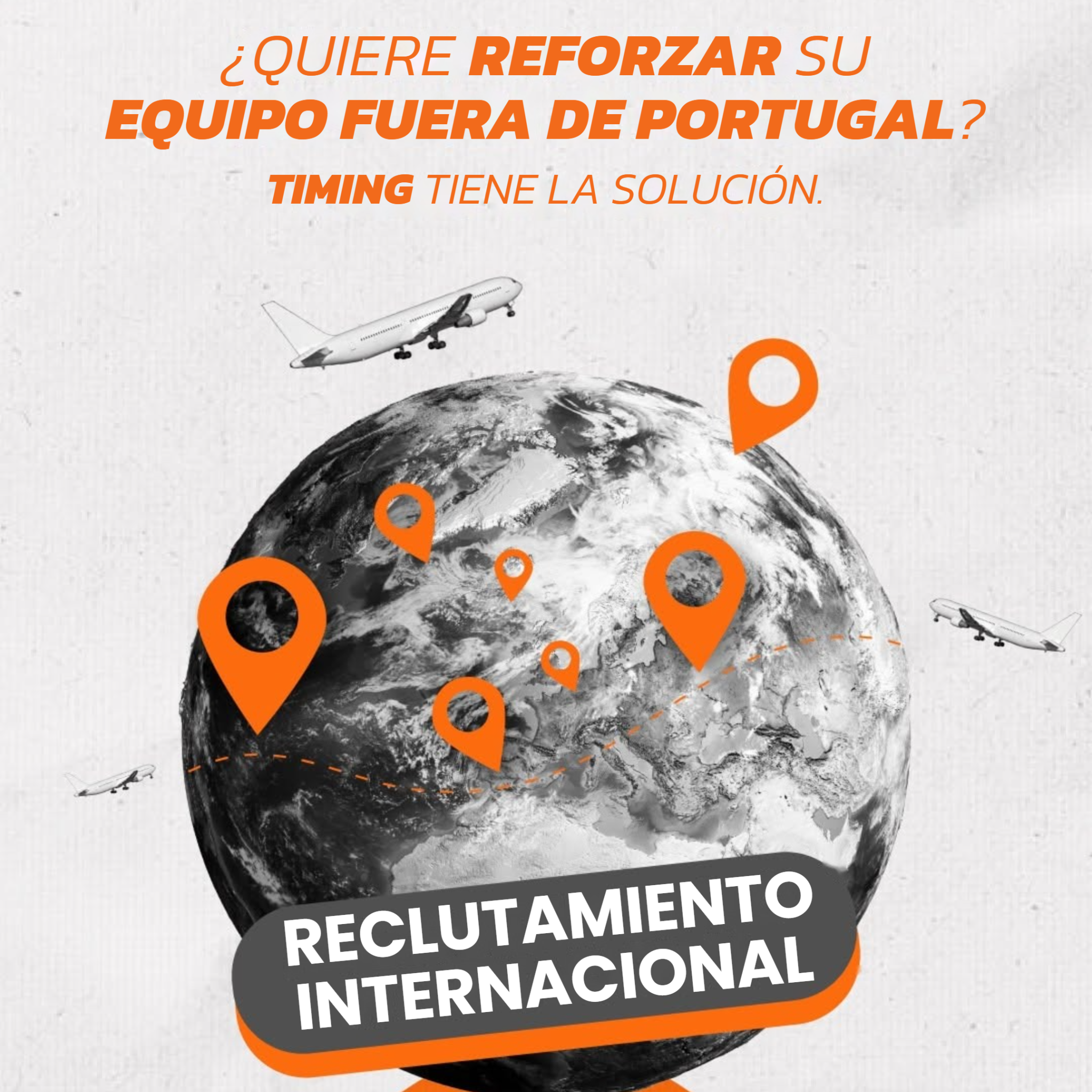 Timing presenta su nuevo departamento de Reclutamiento Internacional